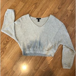 Forever 21 cinched sweater